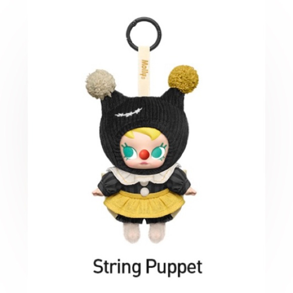 🎪Why So Serious🎪💛 STRING PUPPET 🖤{Molly} Guaranteed🆕BRAND NEW SEALED 🟥 POP MART